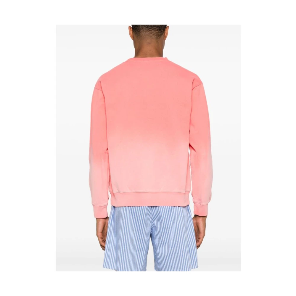 Sporty & Rich Koraalroze Crew Neck Sweater Pink Dames