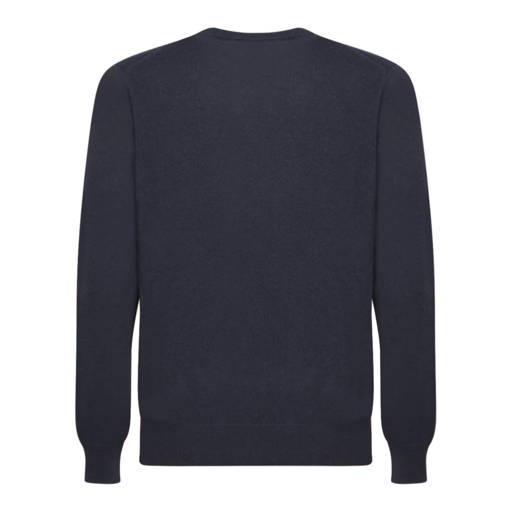Dell'oglio Blauwe Gebreide Kleding voor Mannen Aw24 Blue Heren