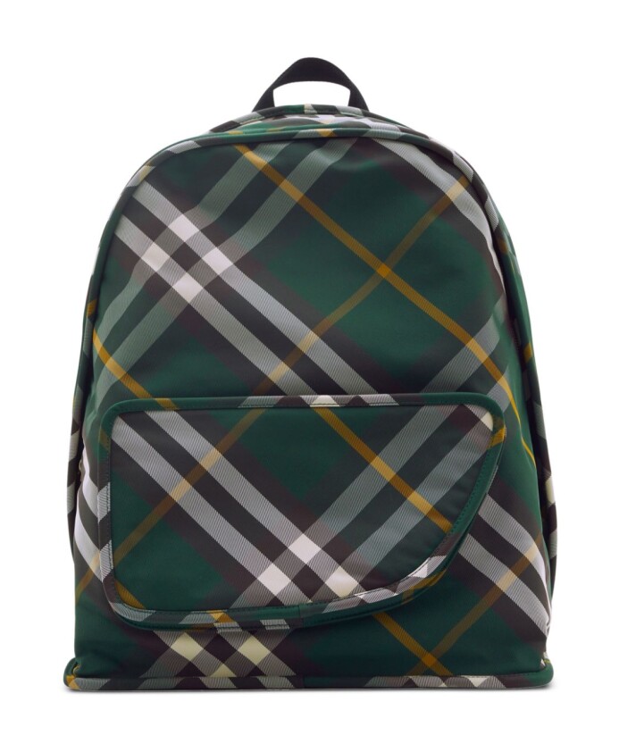 green-ivy-checkered-backpack
