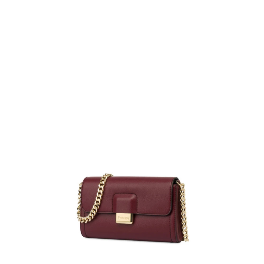 Pollini Bullion Schoudertas Groot Red Dames