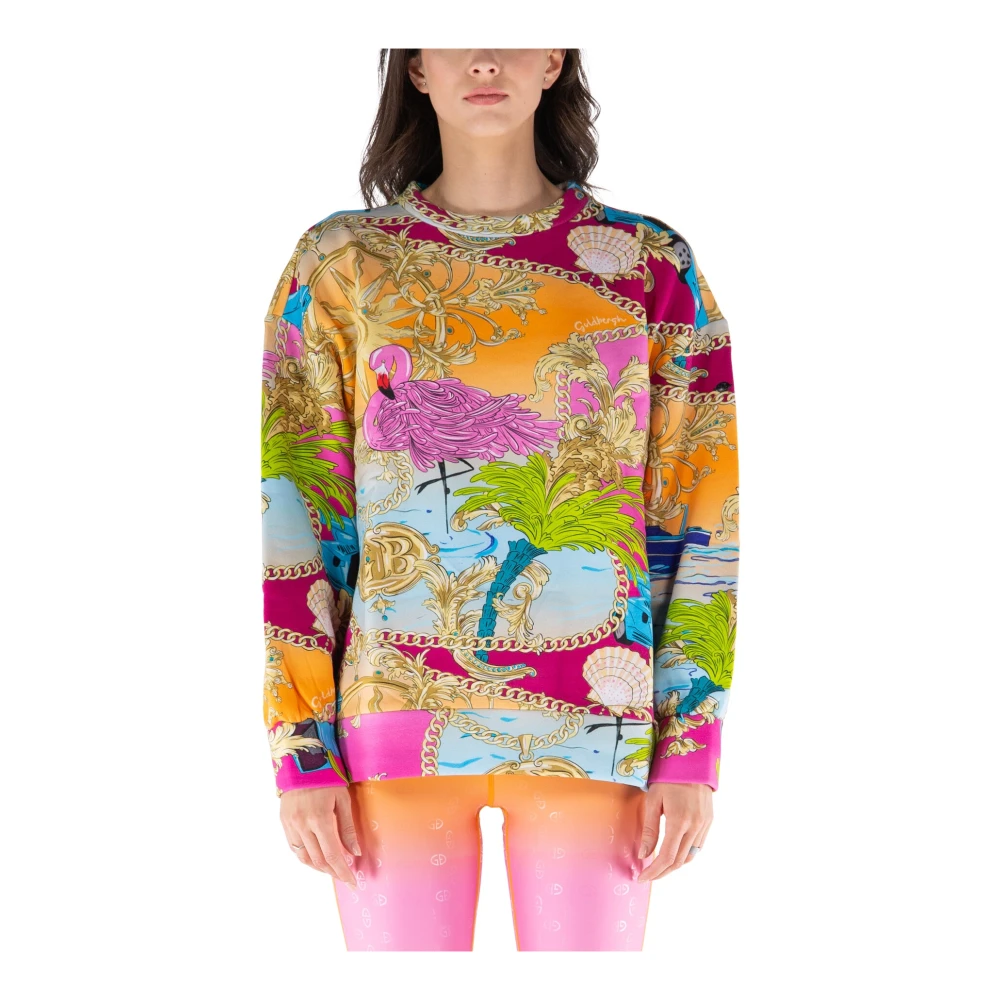 Goldbergh Kleurrijke Designer Print Sweater Multicolor Dames