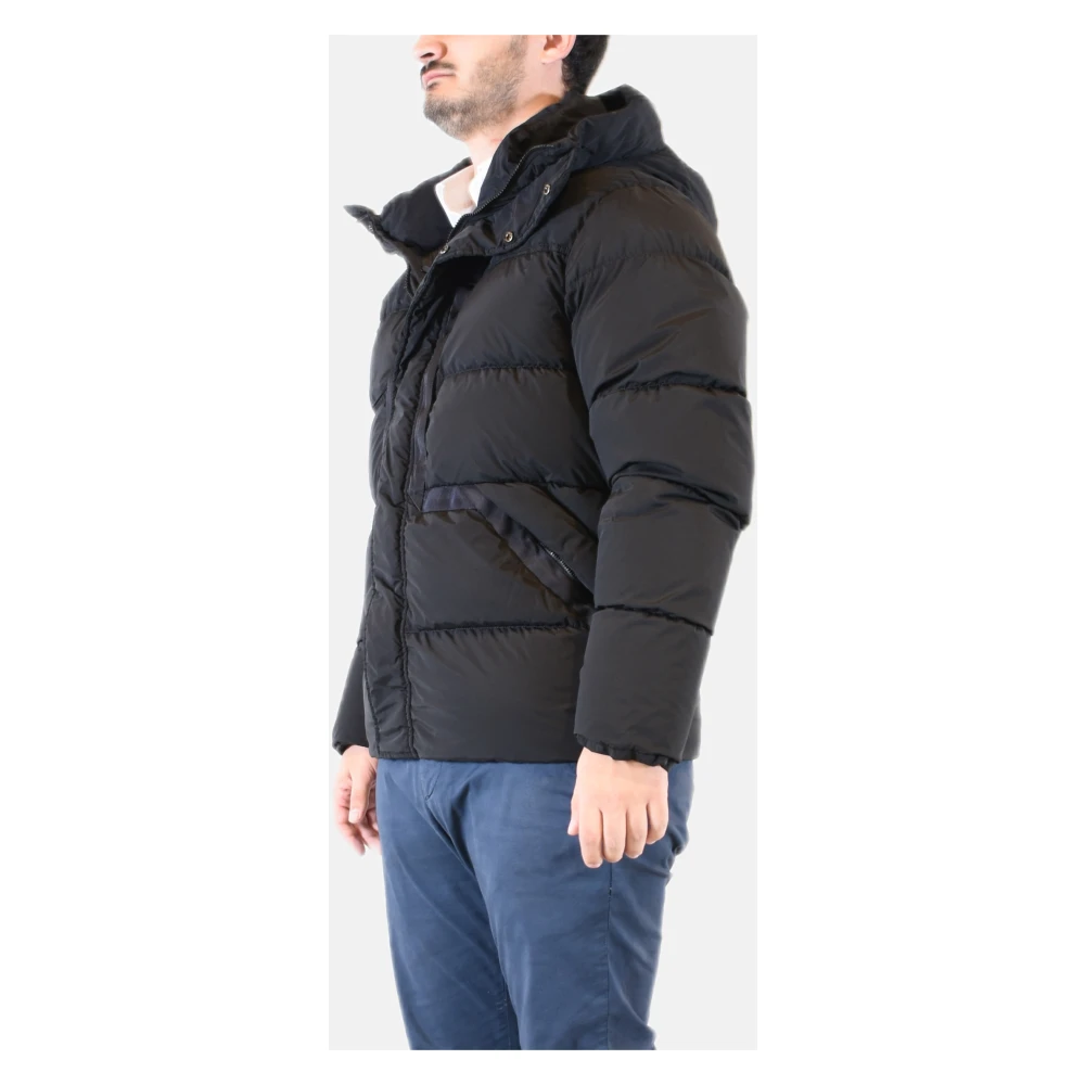 C.P. Company Nycra Middelgrote Jas Black Heren