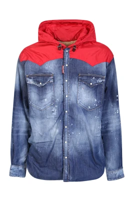 Hooded Hybrid Denim Jacket
