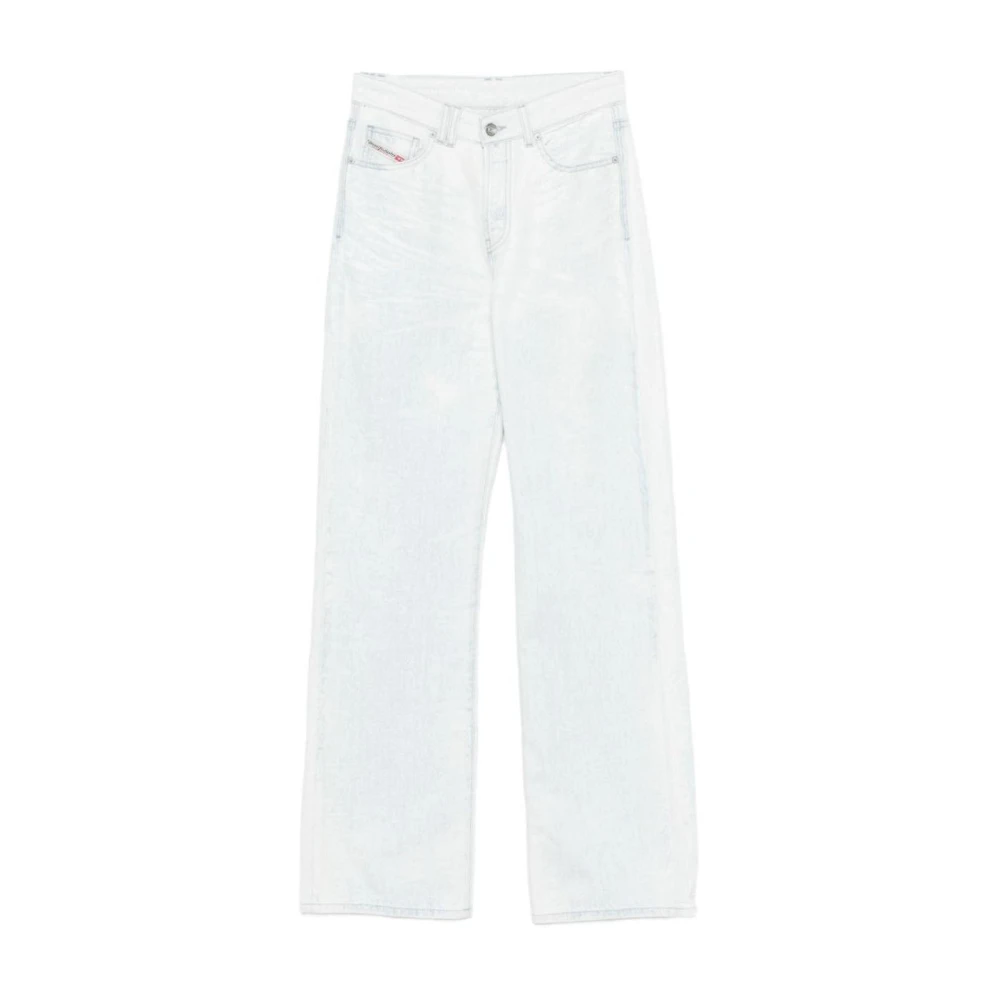 Diesel Femme Bleu - Jean Large En Denim - Jeans - Taille: W31