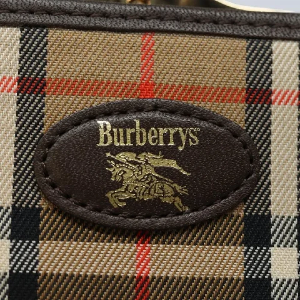 Burberry Vintage Pre-owned Canvas wallets Beige Dames