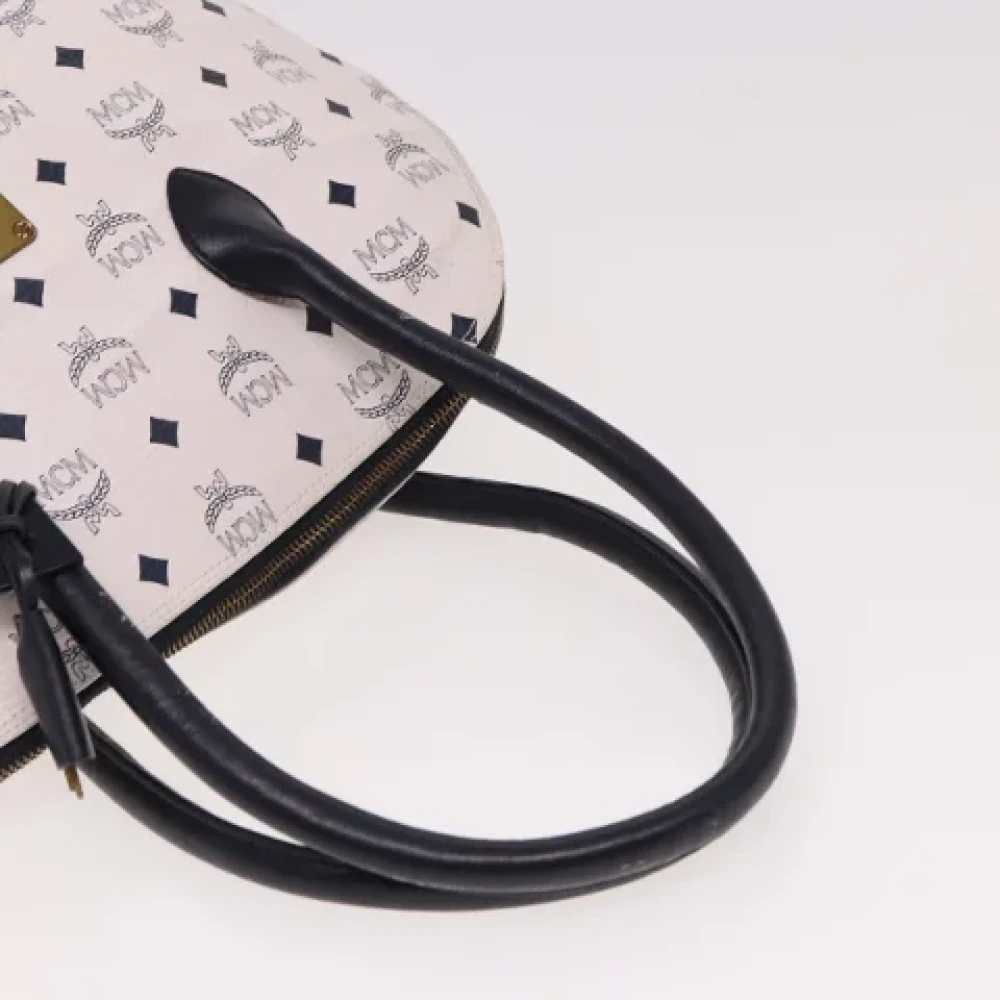 MCM Pre-owned Leather handbags White Dames