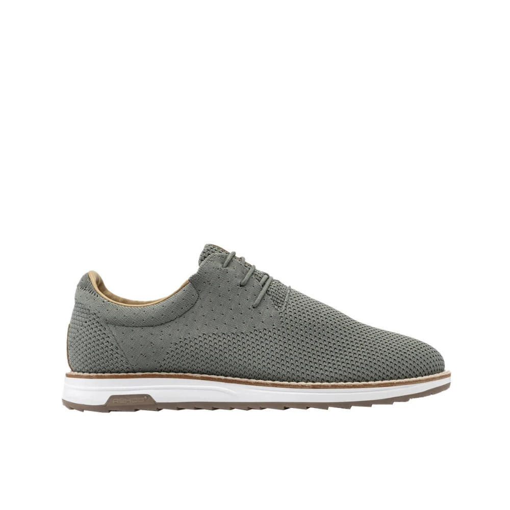 Rehab Casual Nolan Gebreide Schoenen Heren Schoenen Groen