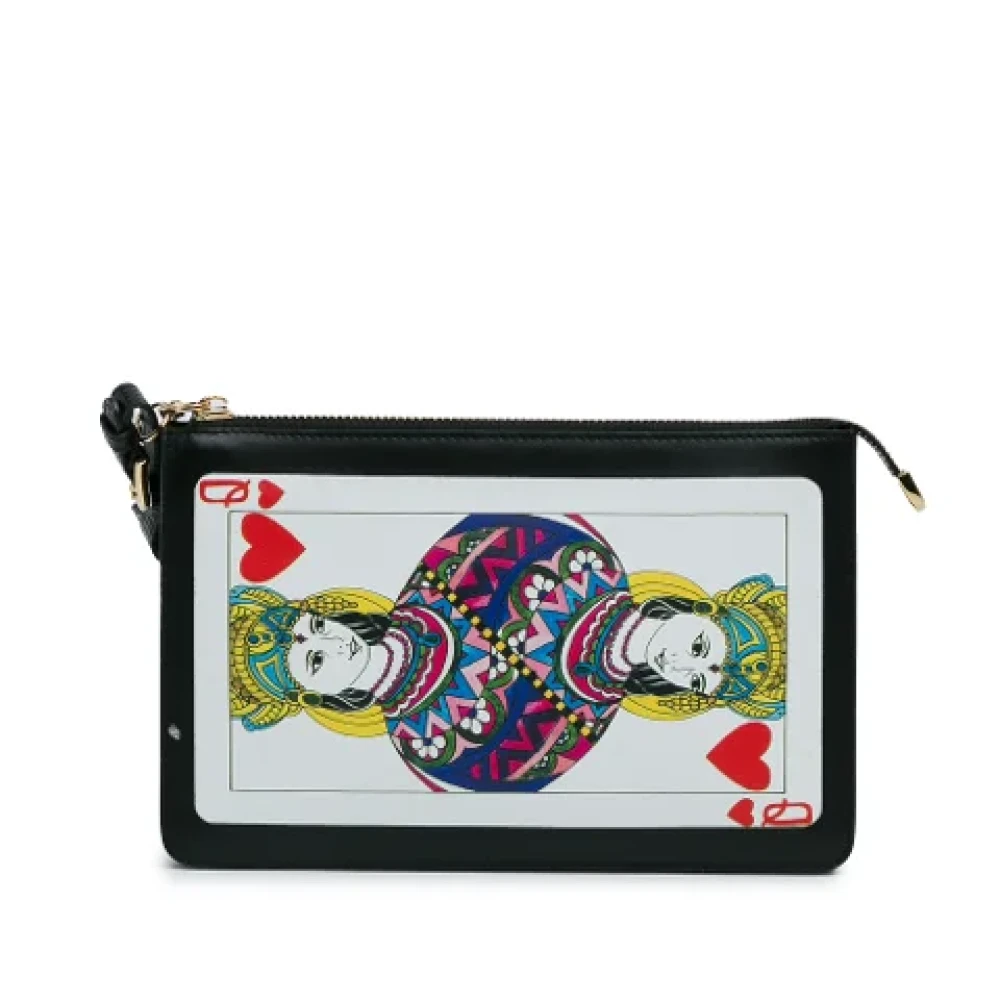 Dolce & Gabbana Pre-owned Leather clutches Multicolor Dames