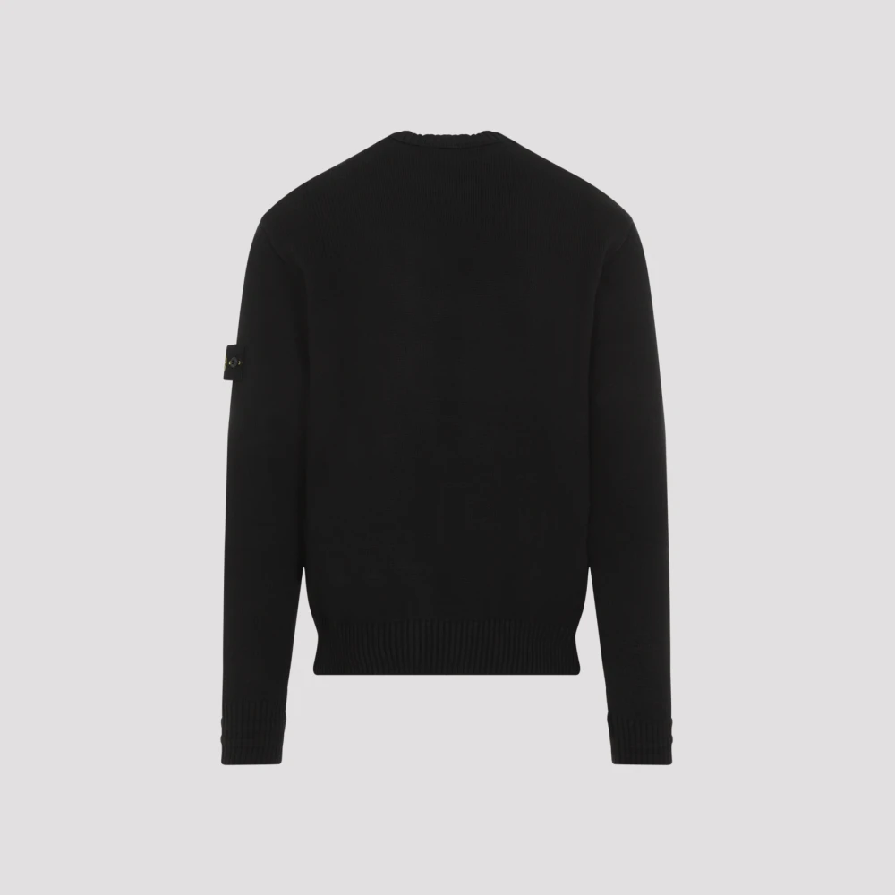 Stone Island Zwarte Maglia T-shirt Black Heren
