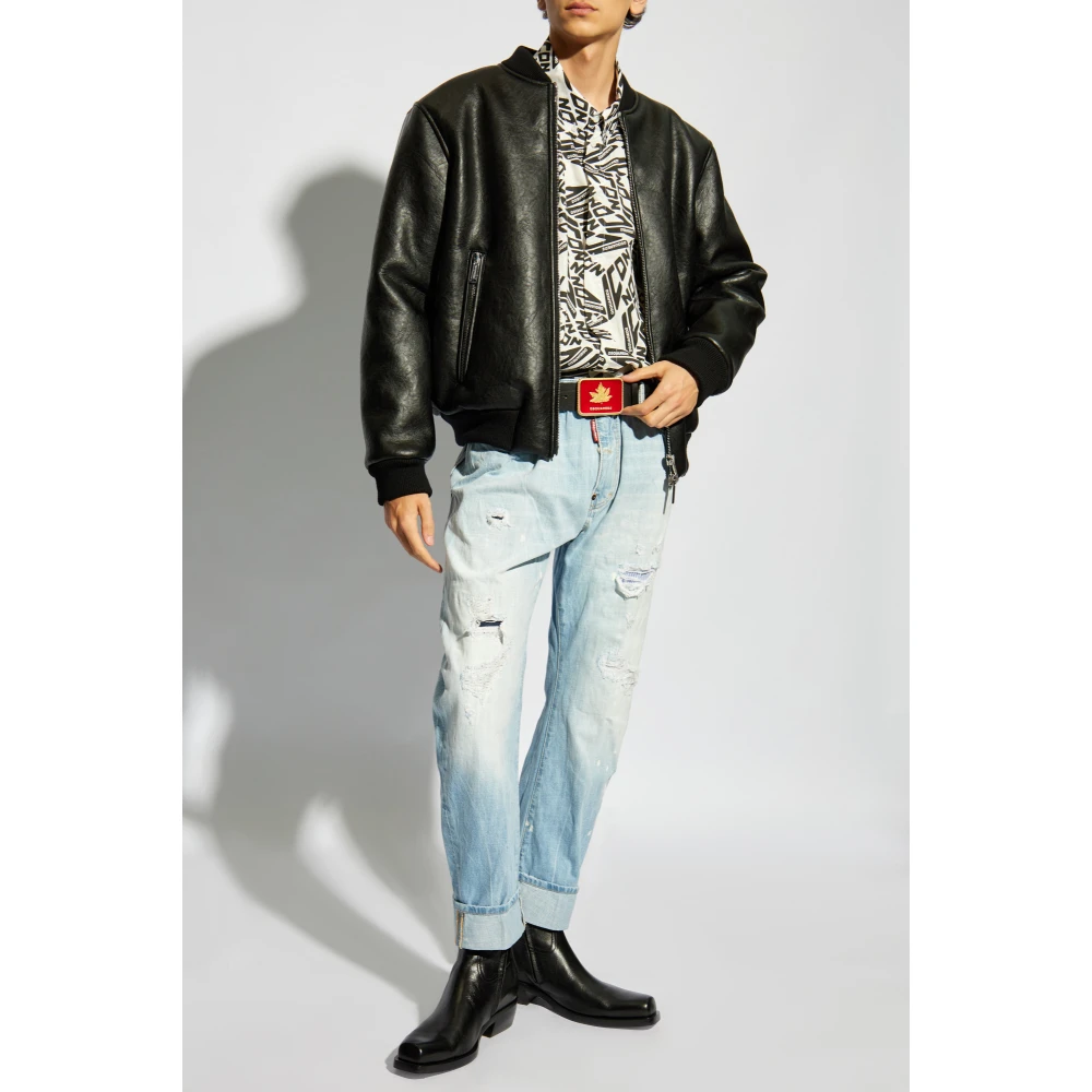 Dsquared2 Monogram shirt White Heren