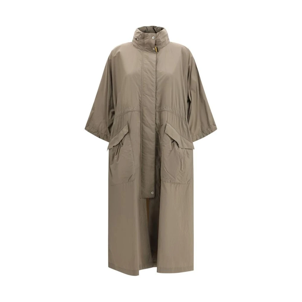 Parajumpers Women's Gray Polyamide Trench Coat