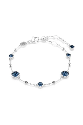 Elegant Kristallarmband i Blått