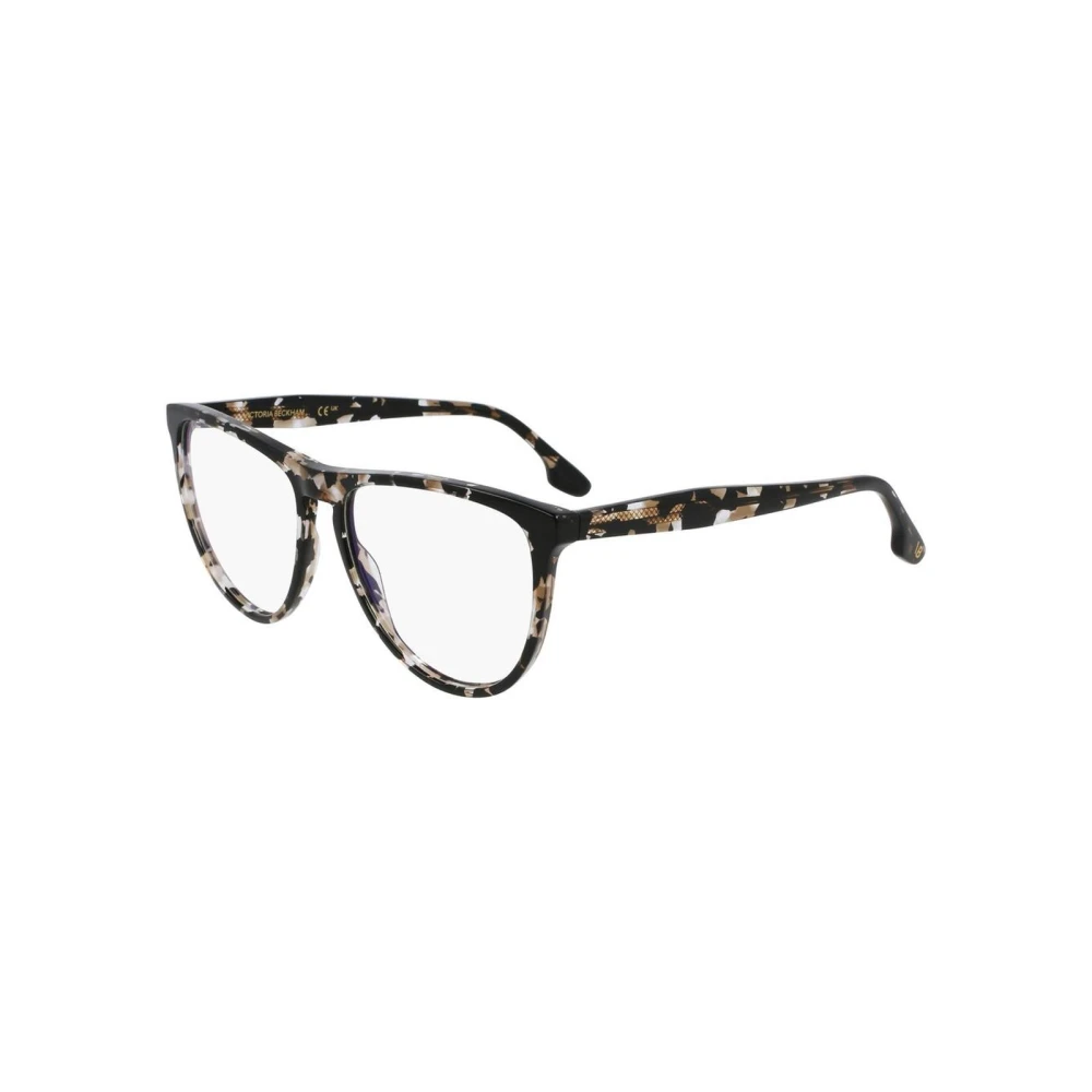 Victoria Beckham Women's Black Glasses, One Size, Acetate Glasses Frame
