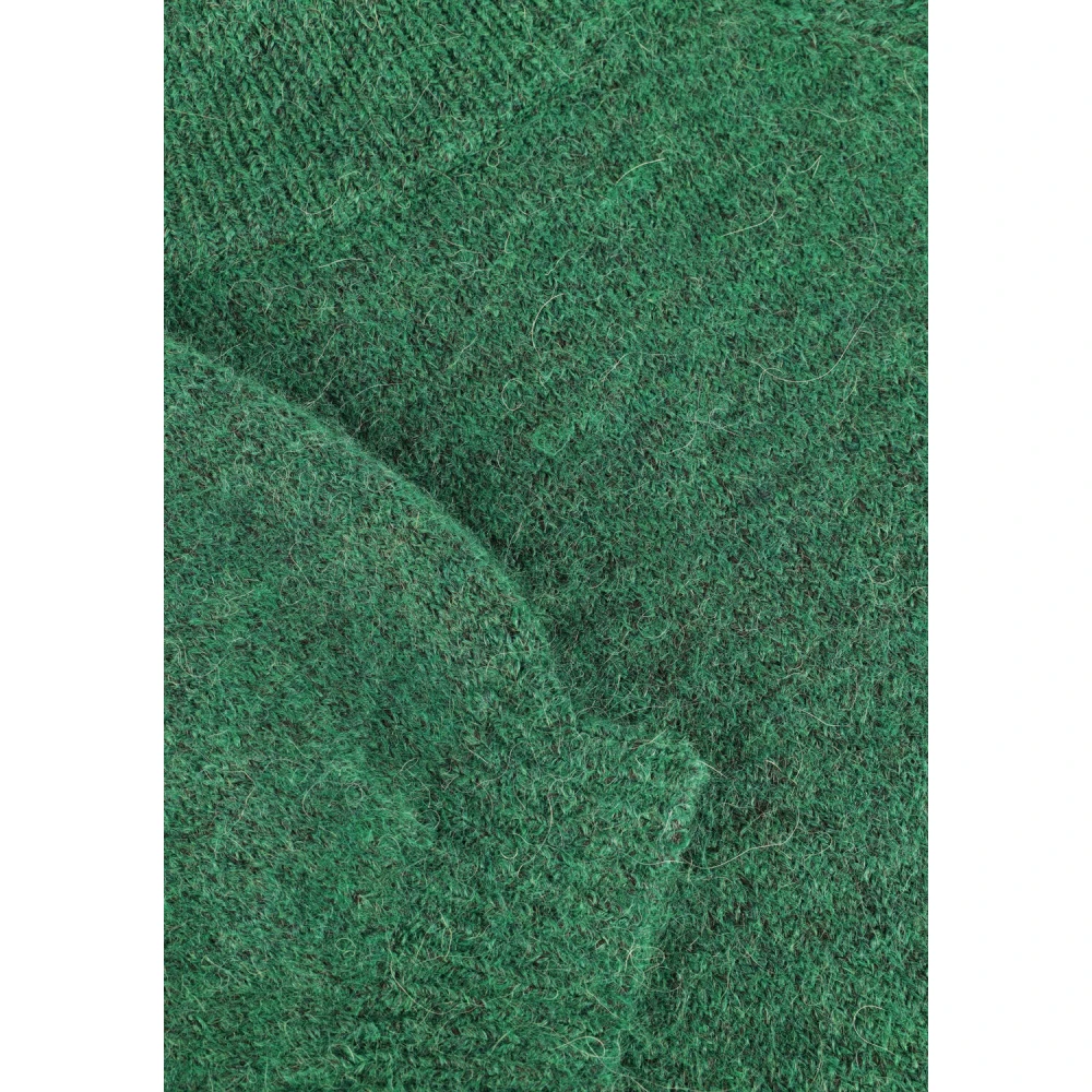 Y.A.S Groene Gebreide Trechter Jurk Green Dames