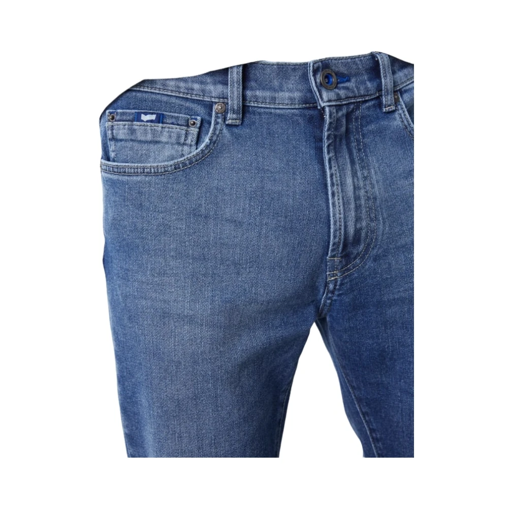 GAS Klassieke Denim Jeans met 5 Zakken Blue Heren
