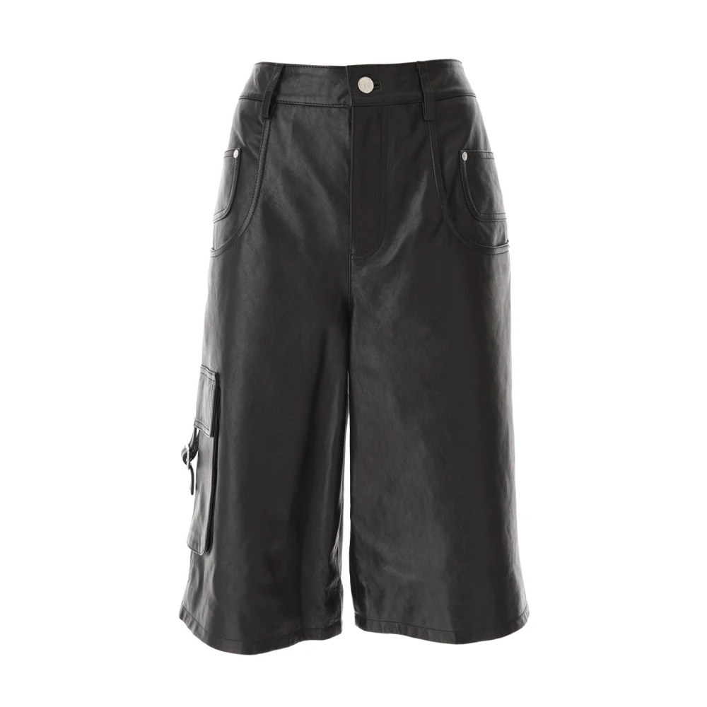 Dame, Shorts, Svart, L