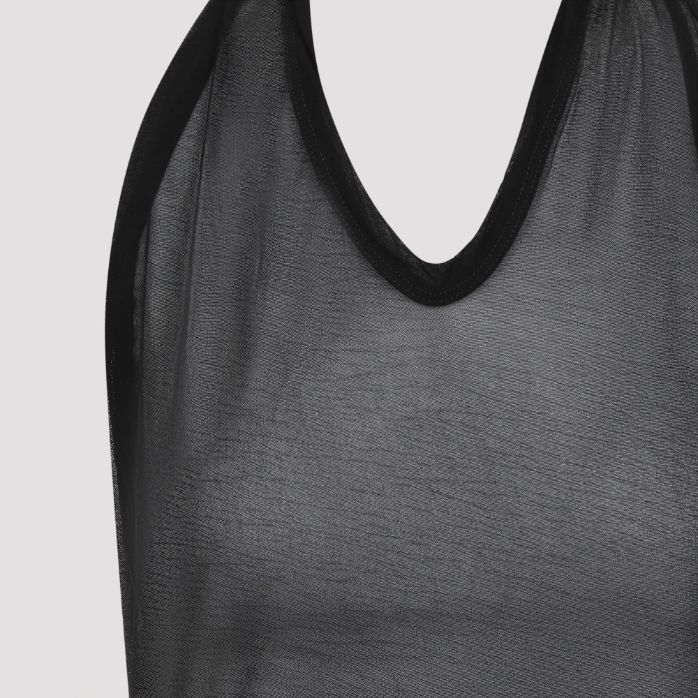 Rick Owens Halter T Top Black Dames