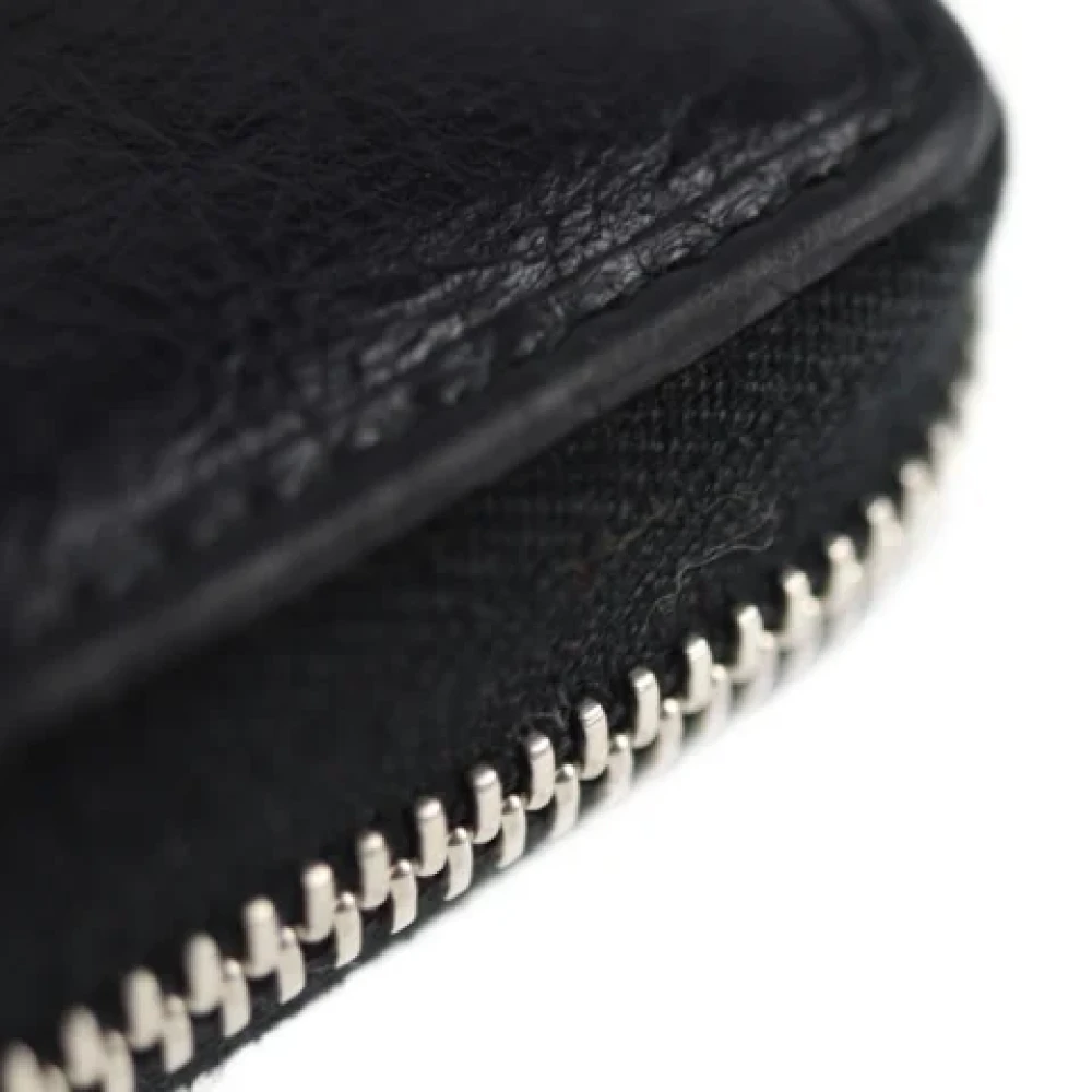 Gucci Vintage Pre-owned Leather wallets Black Dames