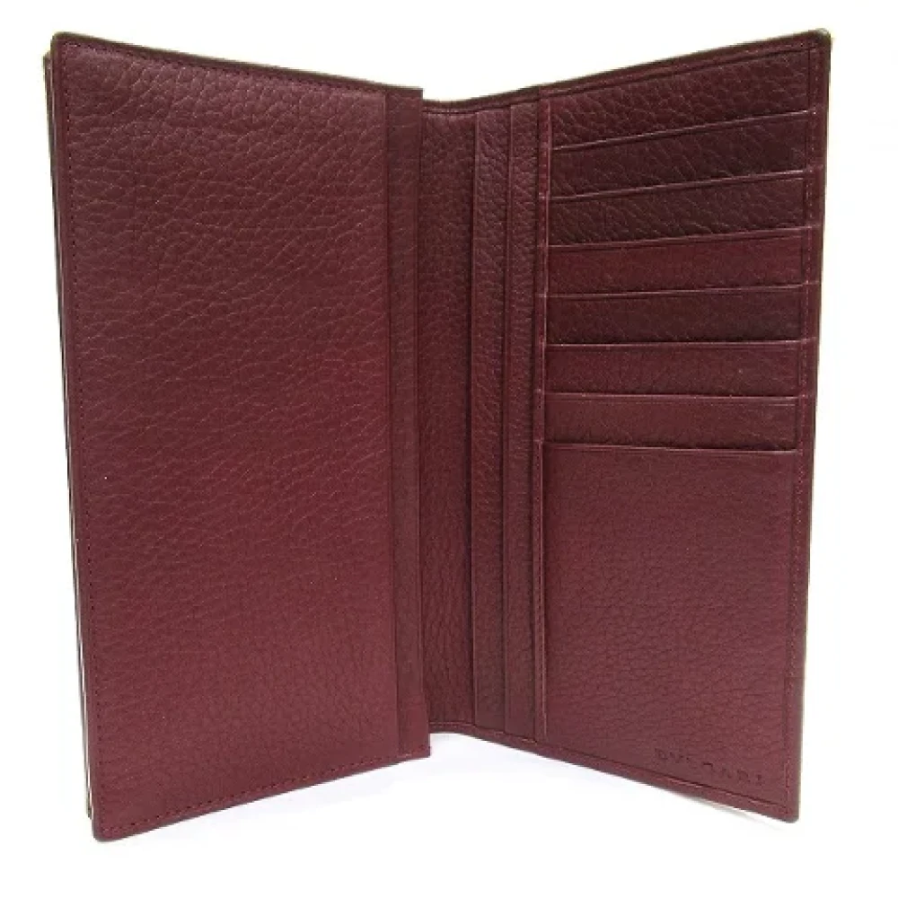 Bvlgari Vintage Pre-owned Canvas wallets Beige Dames