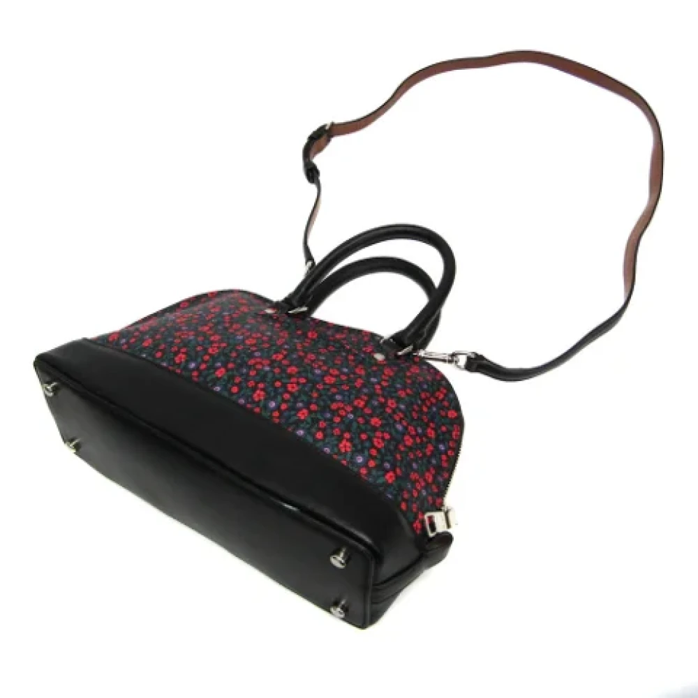 Coach Pre-owned Leather handbags Black Dames