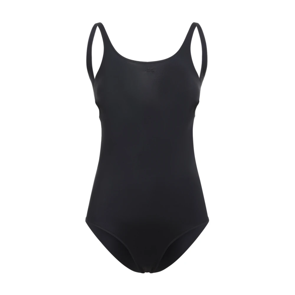 Courrèges Women's Black One-Piece Swimsuit - Swimsuits - Xs - Swimwear