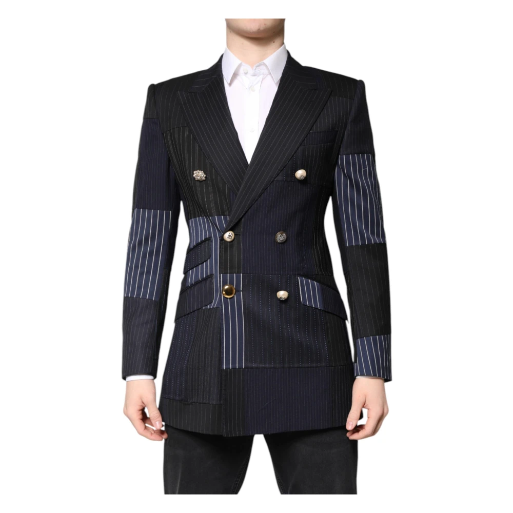 Dolce & Gabbana Herren Multicolor Jacken, Mehrfarbig, Sgröße: