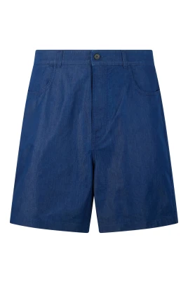 Shorts med logotyp i bomull