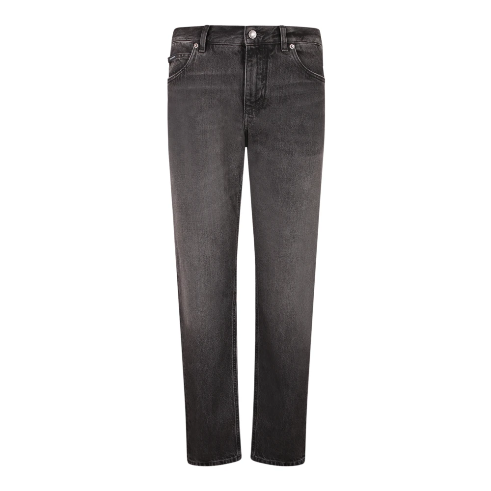 Dolce & Gabbana Men's Black Slim-Fit Jeans - Slim Fit Jeans - Xs - Jeans