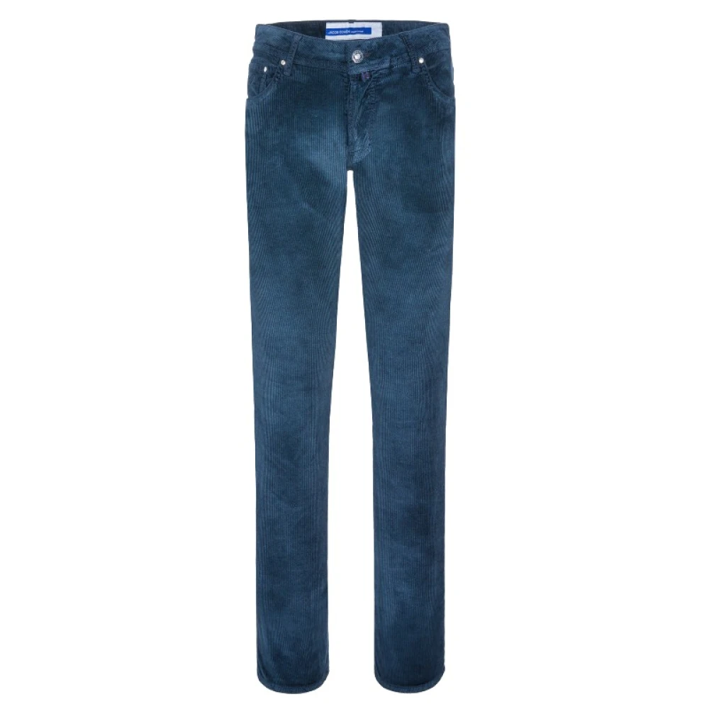 Jacob Cohën Slim-Fit Blauwe Jeans voor Heren Blue Heren