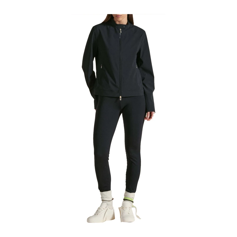 Ciesse Piumini Zwarte Bikerjas Magi Black Dames