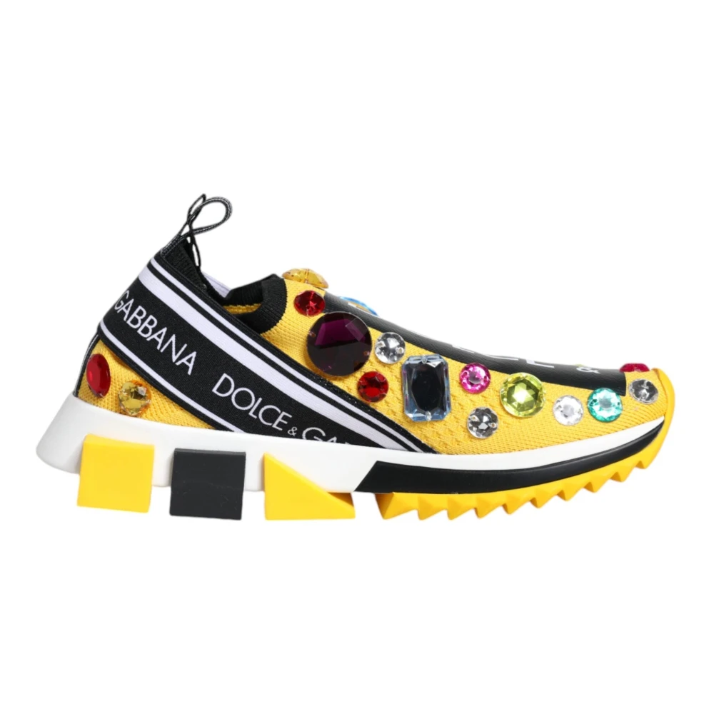 Dolce & Gabbana Men's Multicolor Sneakers, 2 1/2 Uk, Sorrento Trainers