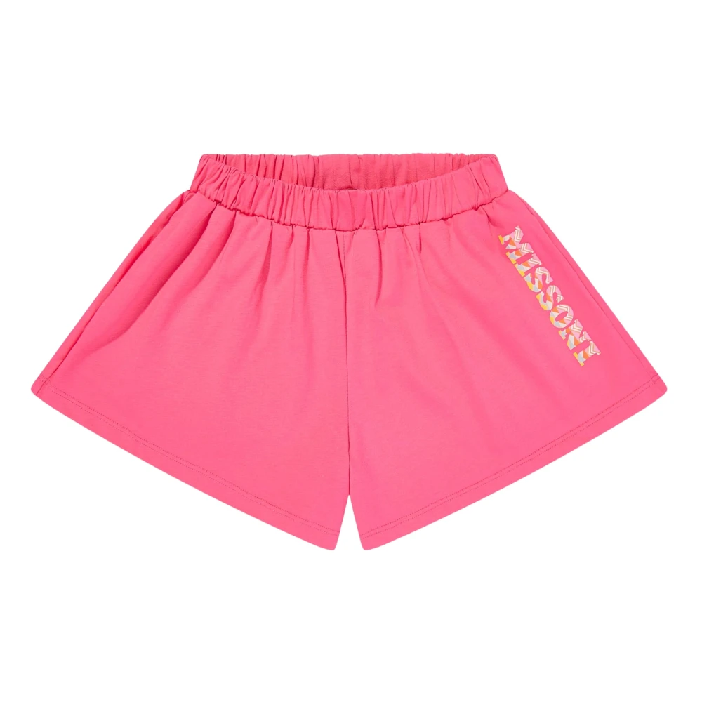 Missoni Girls Pink Jersey Shorts For Size 10 Y