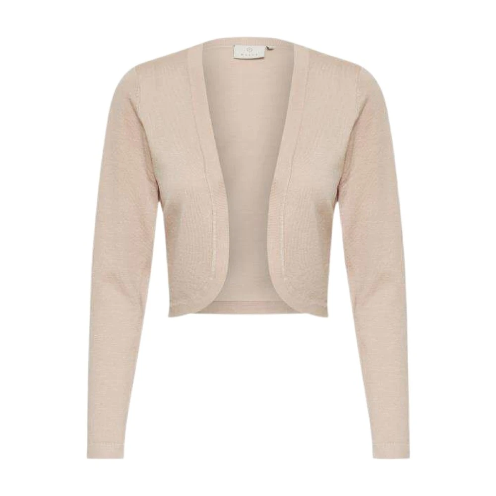 Kaffe Kaffe Astrid Bolero Beige, Dam