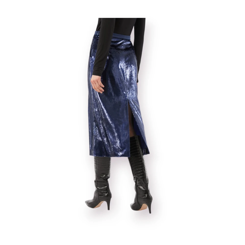Pennyblack Roze Polyester Rok Blue Dames