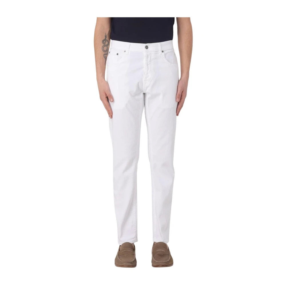 Dondup Uomo Bianco Jeans, W32, New,