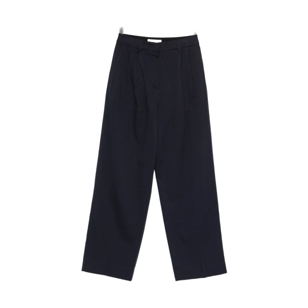 Dunst Blue Trousers - Female - Straight Trousers - S - Trousers