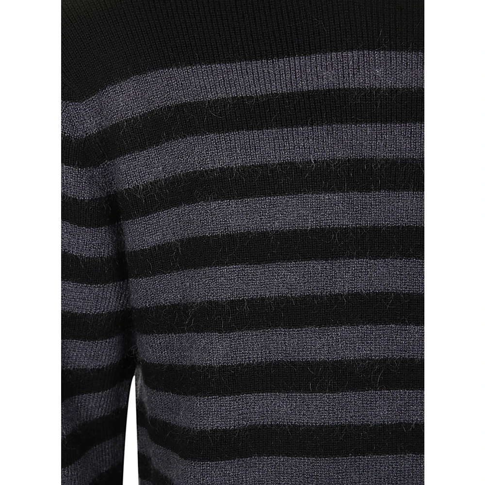 PS By Paul Smith Zwarte Crew Neck Sweater Black Heren