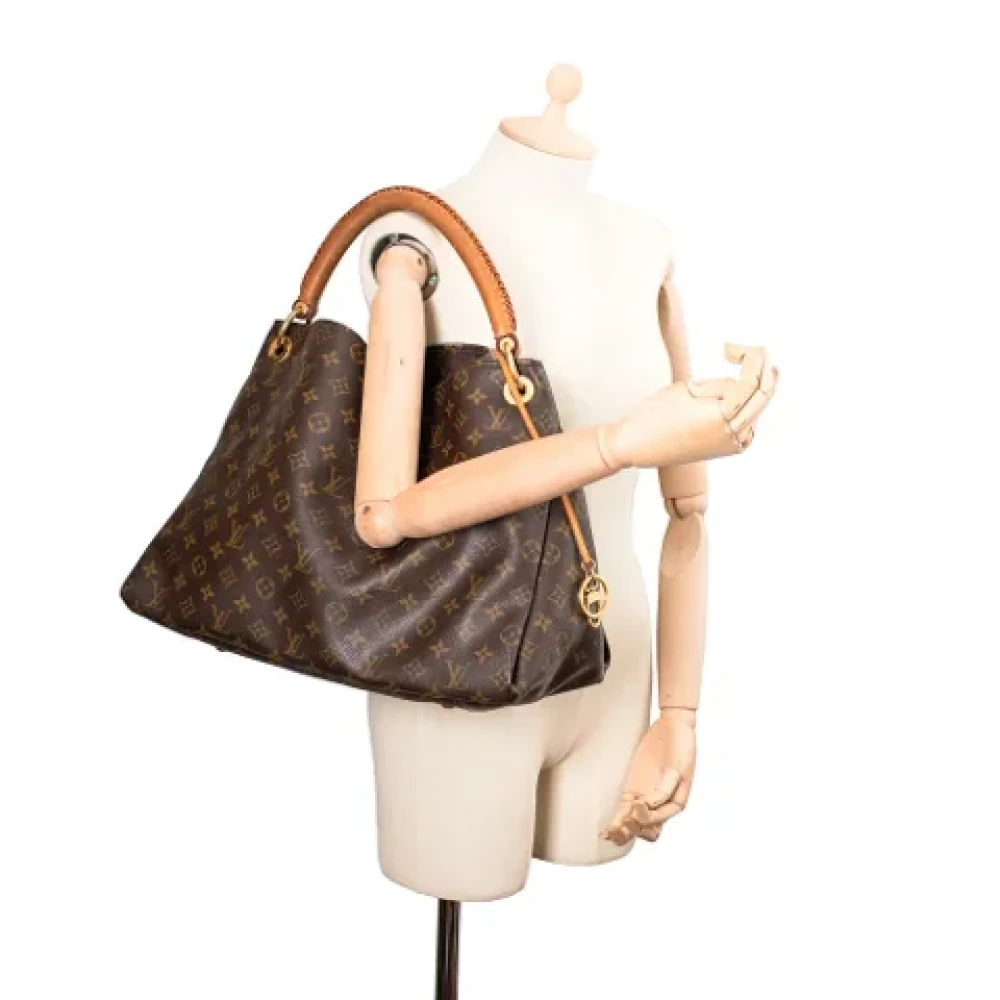 Louis Vuitton Vintage Pre-owned Canvas louis-vuitton-bags Brown Dames