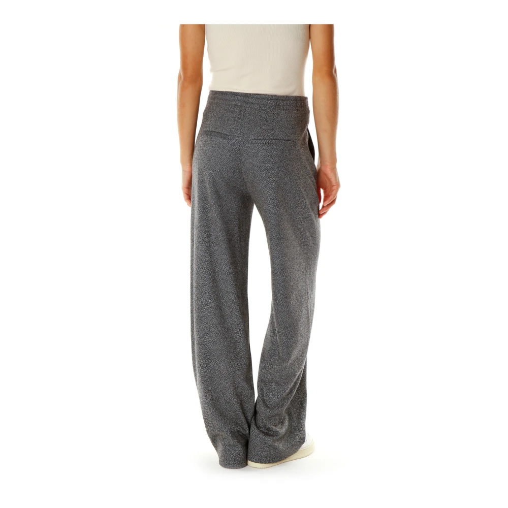 drykorn Barrel Leg Mid Waist Broek Gray Dames