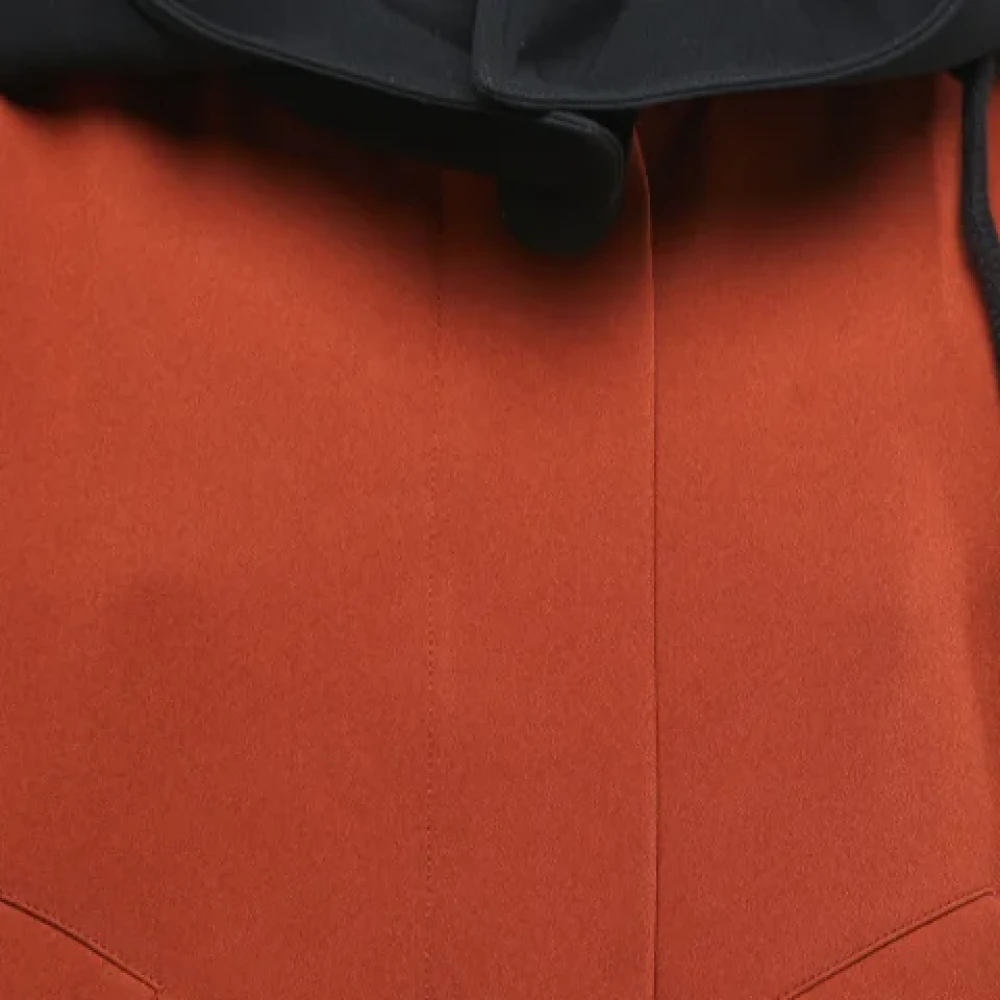 Marni Pre-owned Fabric outerwear Orange Dames
