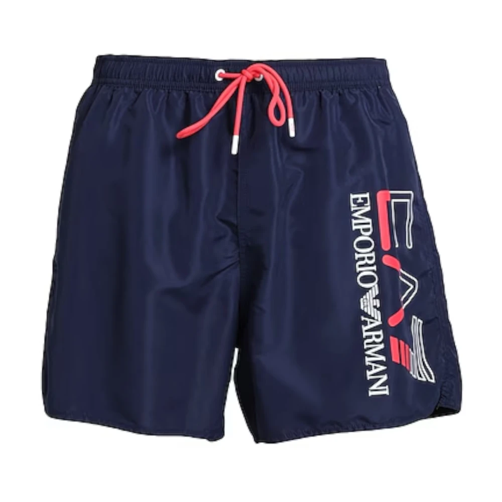 Emporio Armani Ea7 Men's Blue Beachwear By Ea7