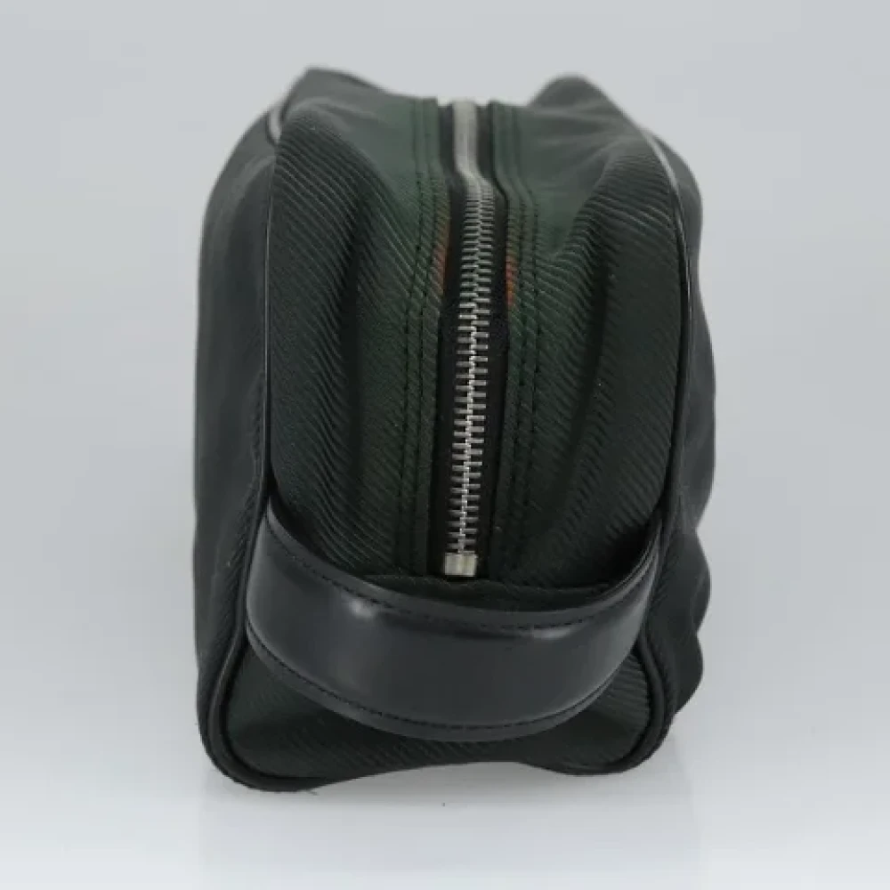 Louis Vuitton Vintage Pre-owned Leather clutches Green Dames