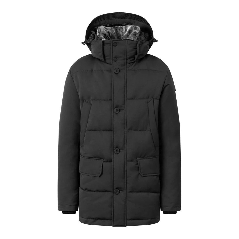 Strellson Herren Steppjacke Piazza Schwarz Größe 52 aus Polyester - Bild 5