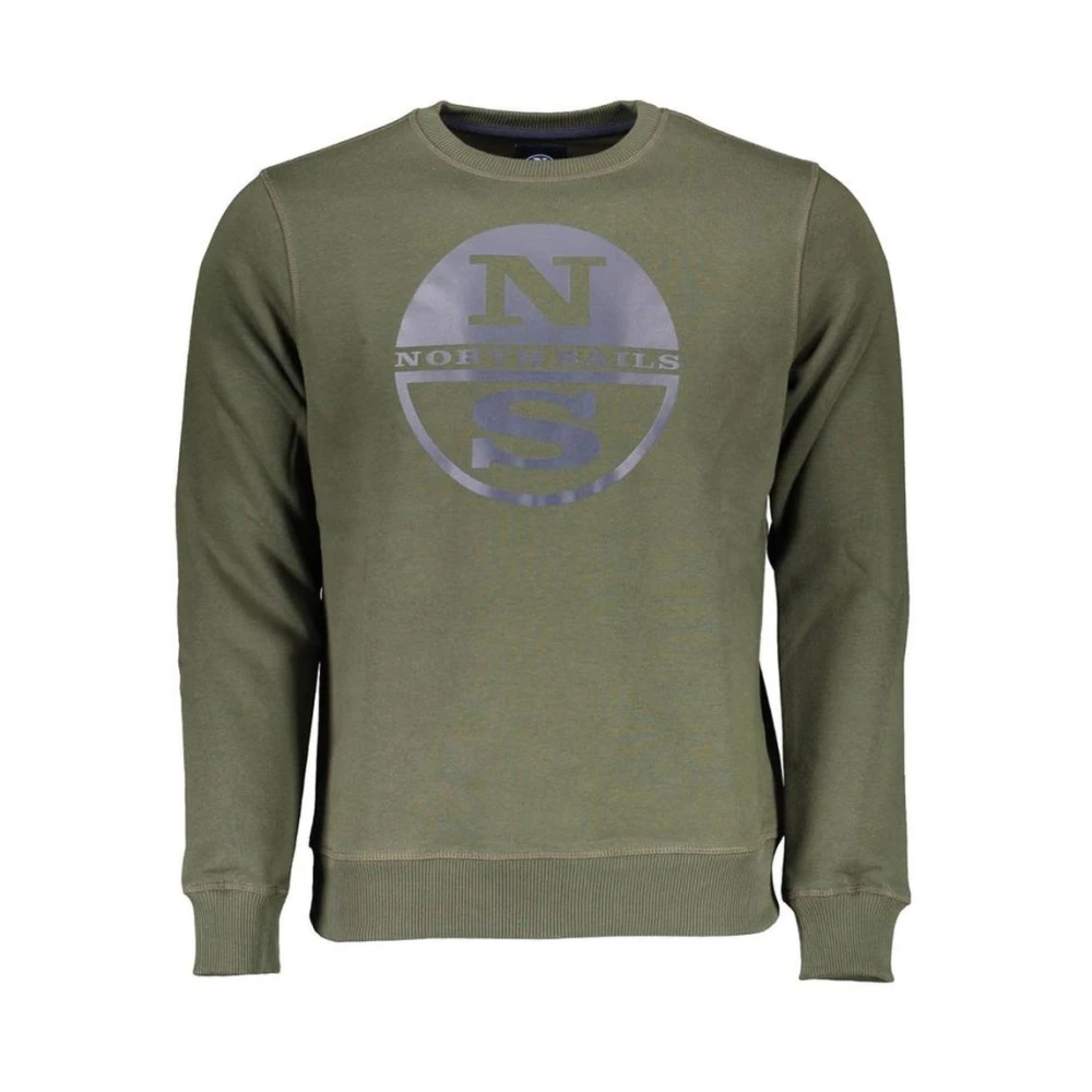 North Sails - Rundhals-Sweatshirt - Sweatshirts & Hoodies - Herren - Grün - 2XL - Bild 4