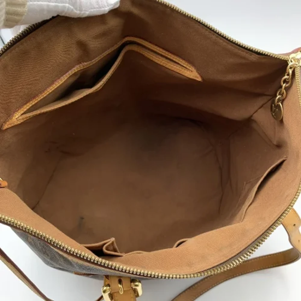Louis Vuitton Vintage Pre-owned Fabric totes Brown Dames