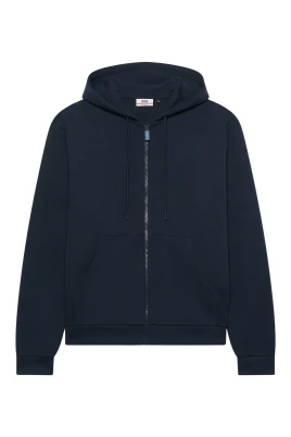 Felpa Full Zip Logo Tape