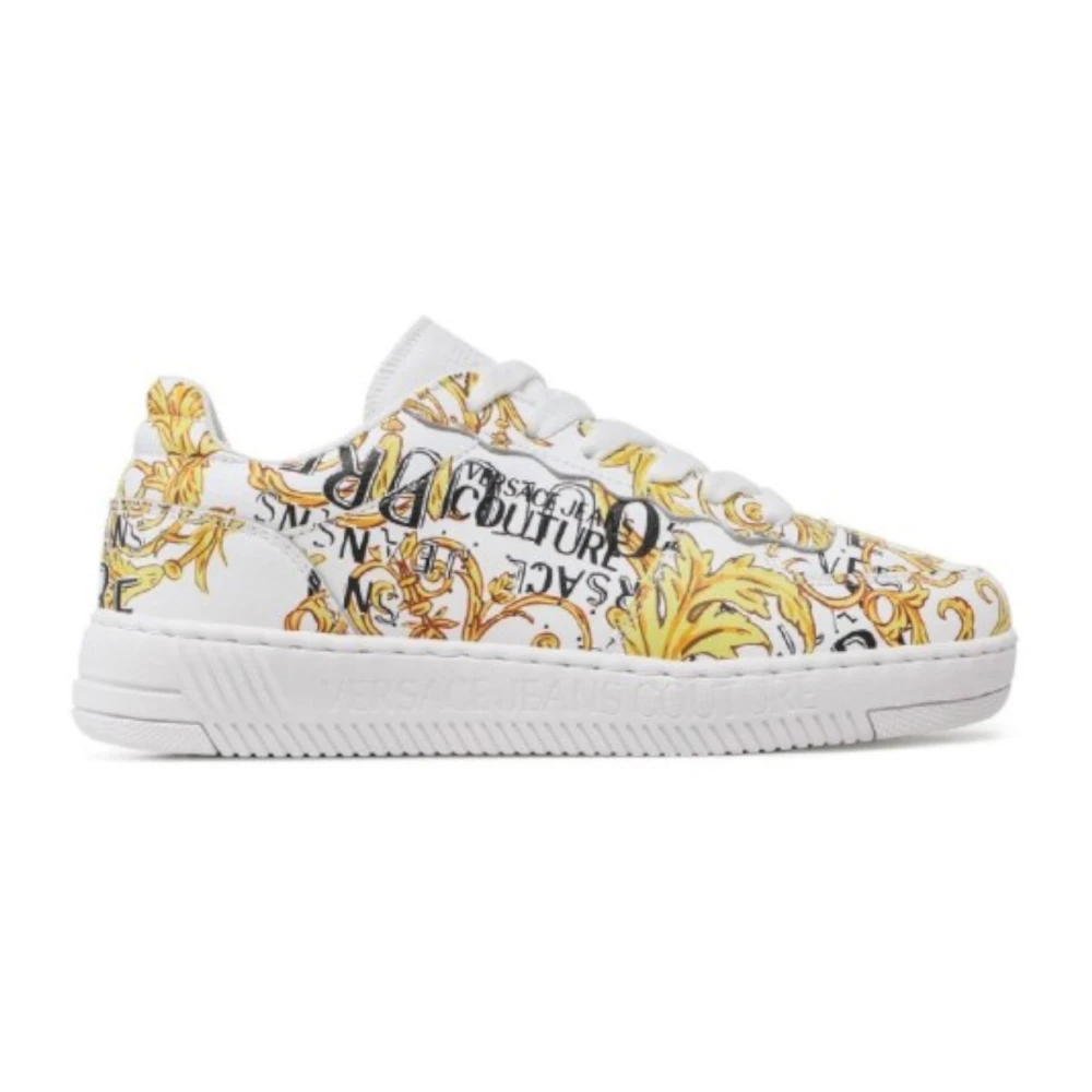 Versace Jeans Couture Logo Space Couture Sneakers White, Herr