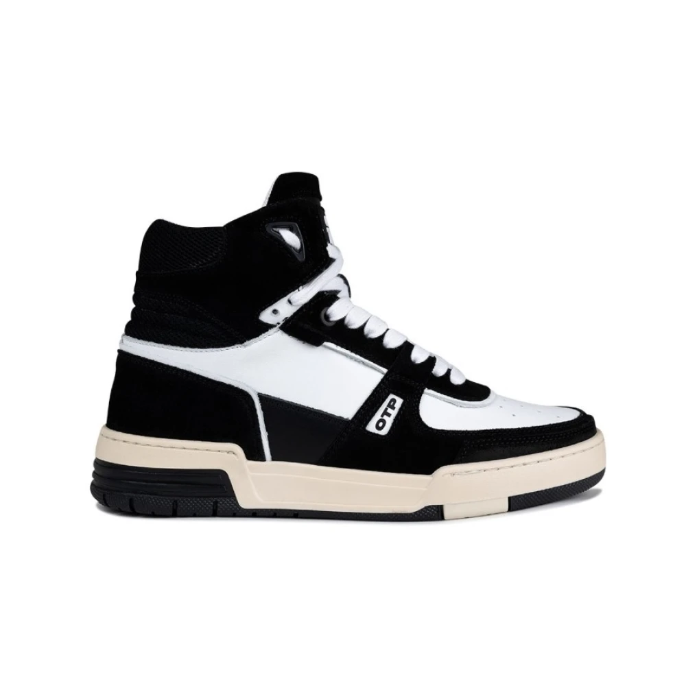 Off The Pitch Basketta Hi Sneakers Heren Schoenen Zwart