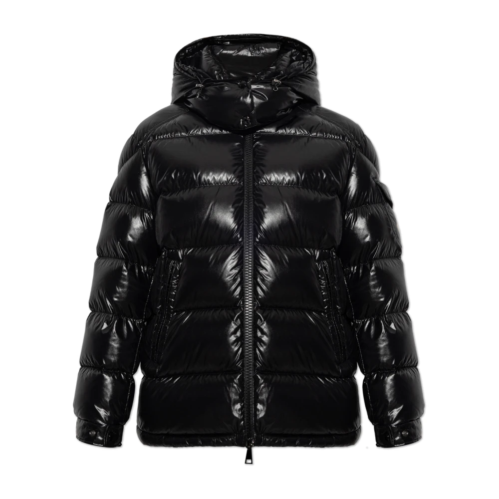 Moncler Maire Hooded Short Down Puffer Jacket für Women in Black in Size: 5 - Bild 3