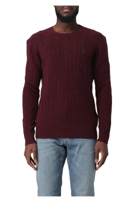 Wool Cashmere Cable Knit Crewneck